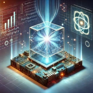 DALL·E 2025-02-11 22.15.06 - A balanced, futuristic square-format illustration depicting quantum computing. The image showcases a high-tech quantum processor emitting an ethereal 